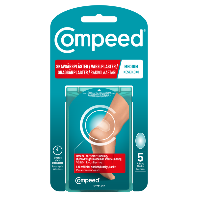 Compeed Skavsårsplåster Medium 5 st