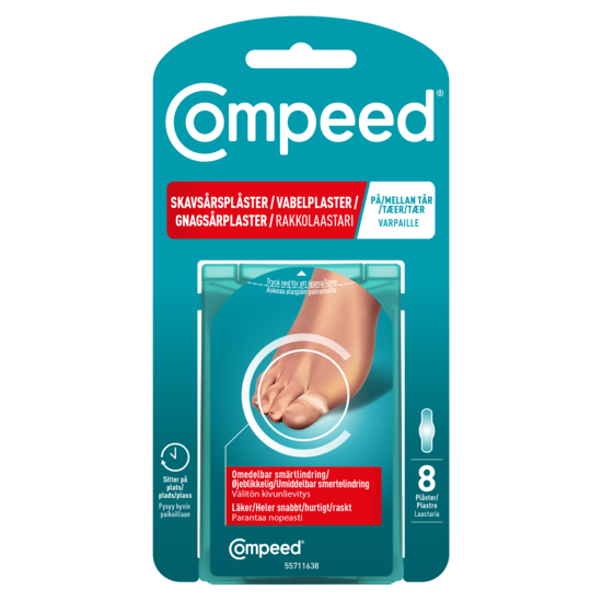 Compeed Skavsårsplåster för Tår 8 st