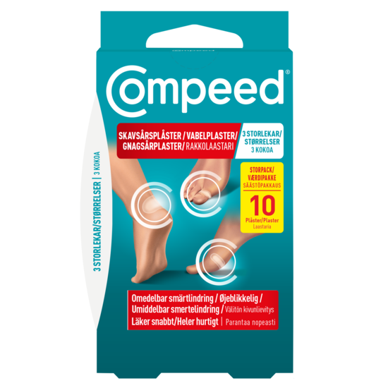 Compeed Skavsårsplåster Mix Pack 10 st