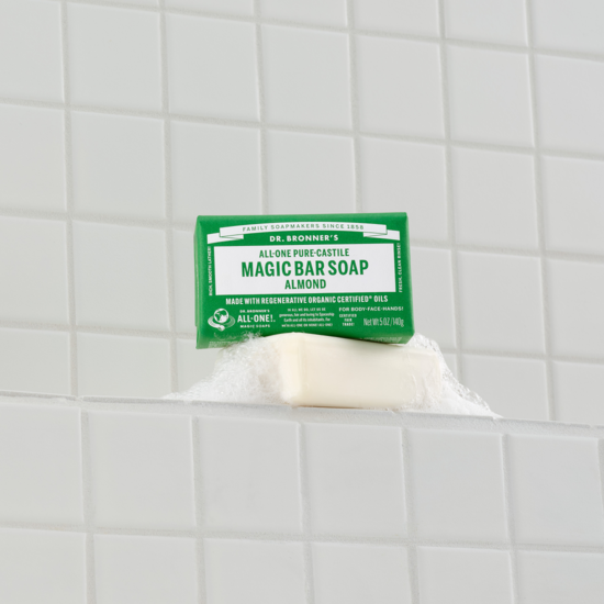Dr. Bronner's Magic Bar Soap Almond 140 g
