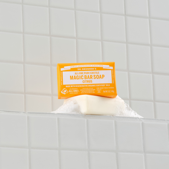 Dr. Bronner's Magic Bar Soap Citrus 140 g