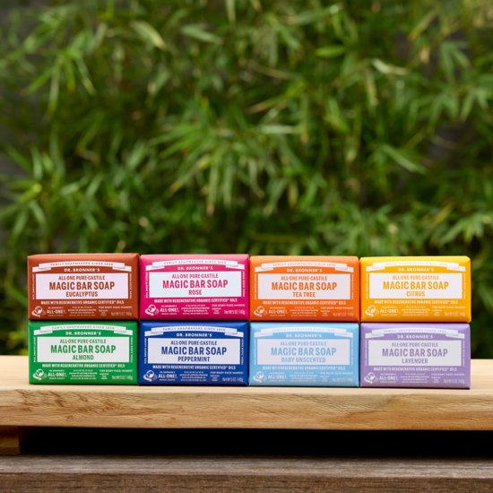 Dr. Bronner's Magic Bar Soap Tea Tree 140 g
