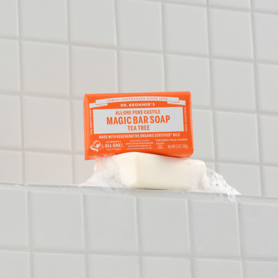 Dr. Bronner's Magic Bar Soap Tea Tree 140 g