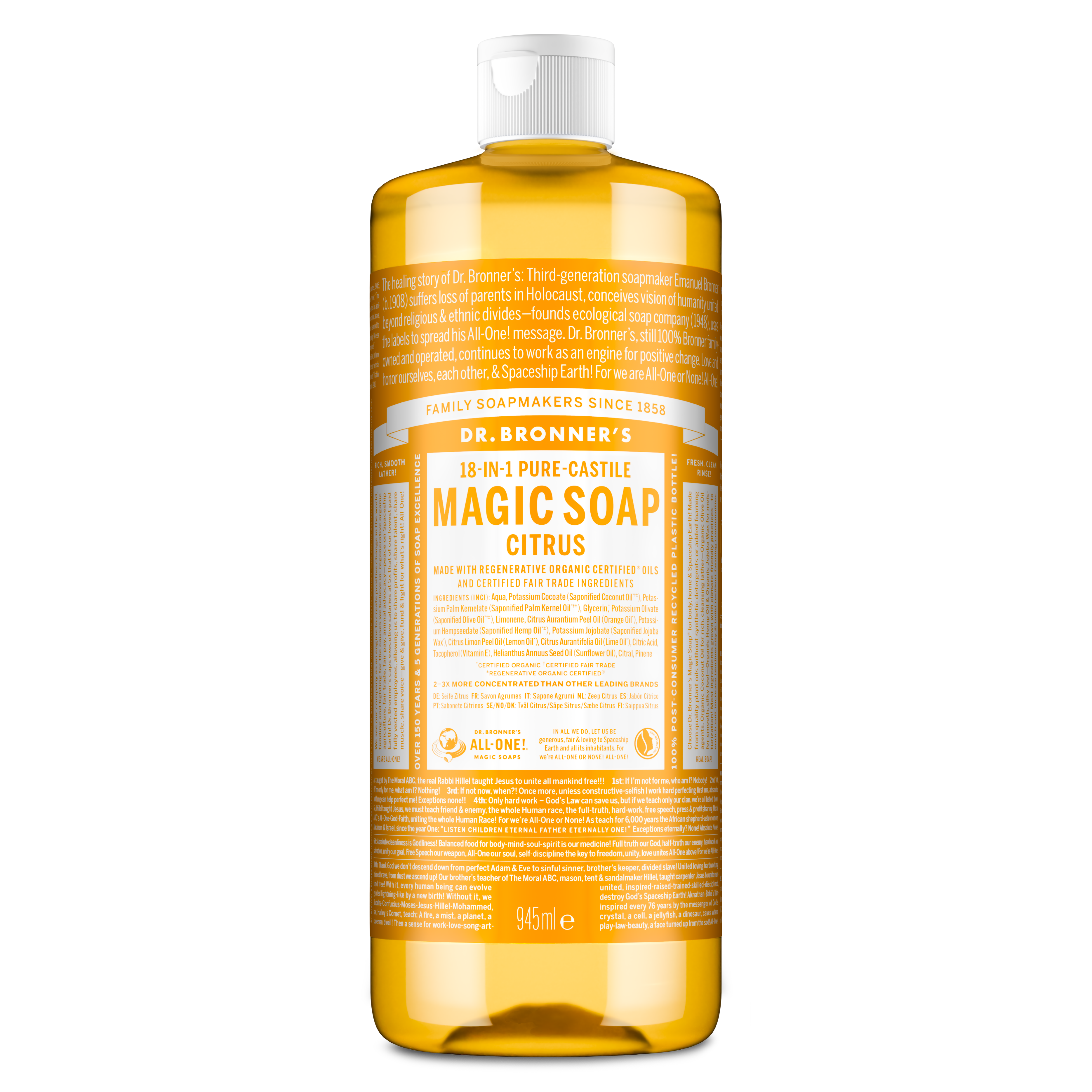 Dr. Bronner's Magic Soap Citrus 945 ml