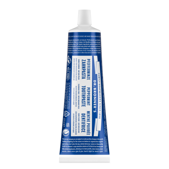 Dr. Bronner's All-One Toothpaste Peppermint 105 ml