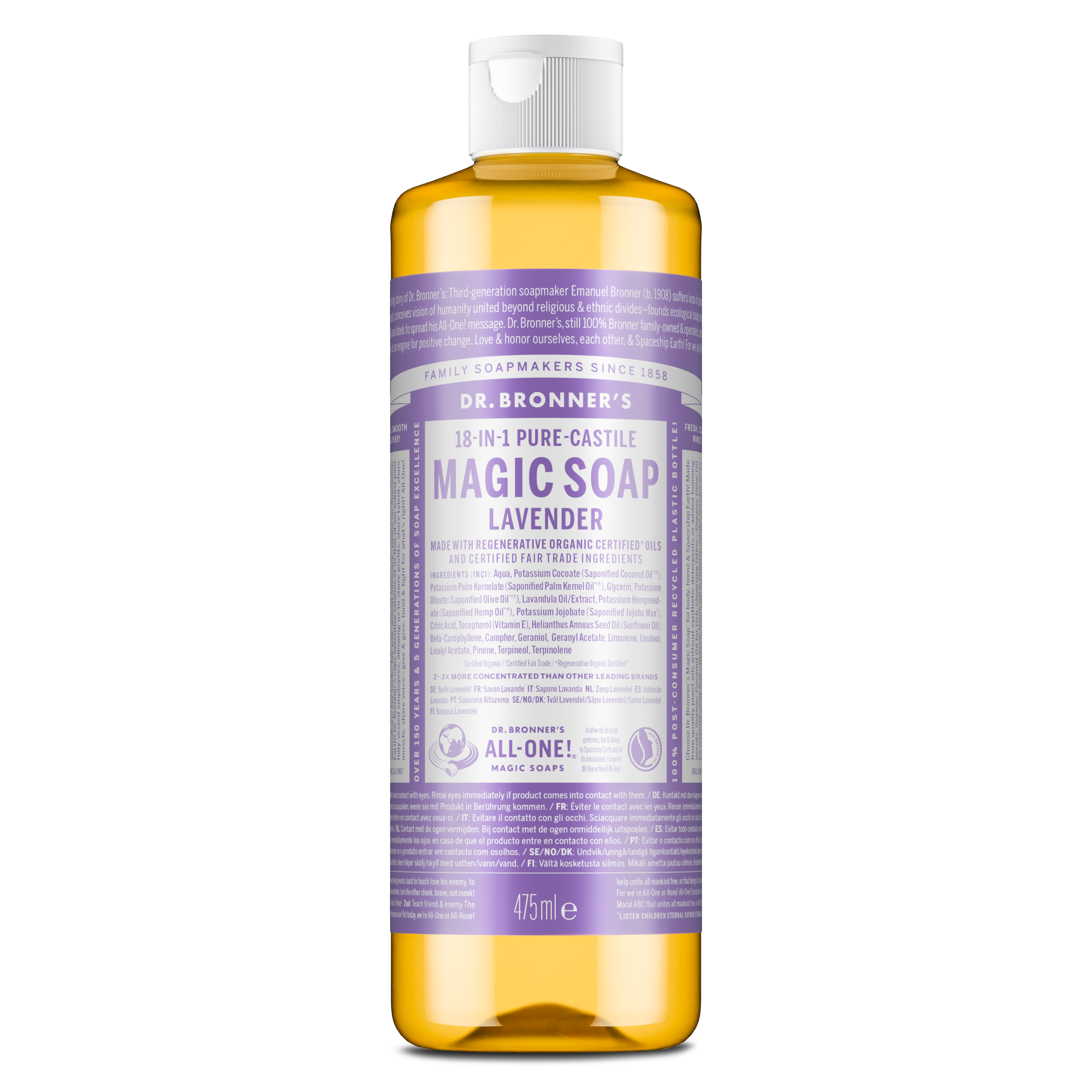 Dr. Bronner's Magic Soap Lavender 475 ml
