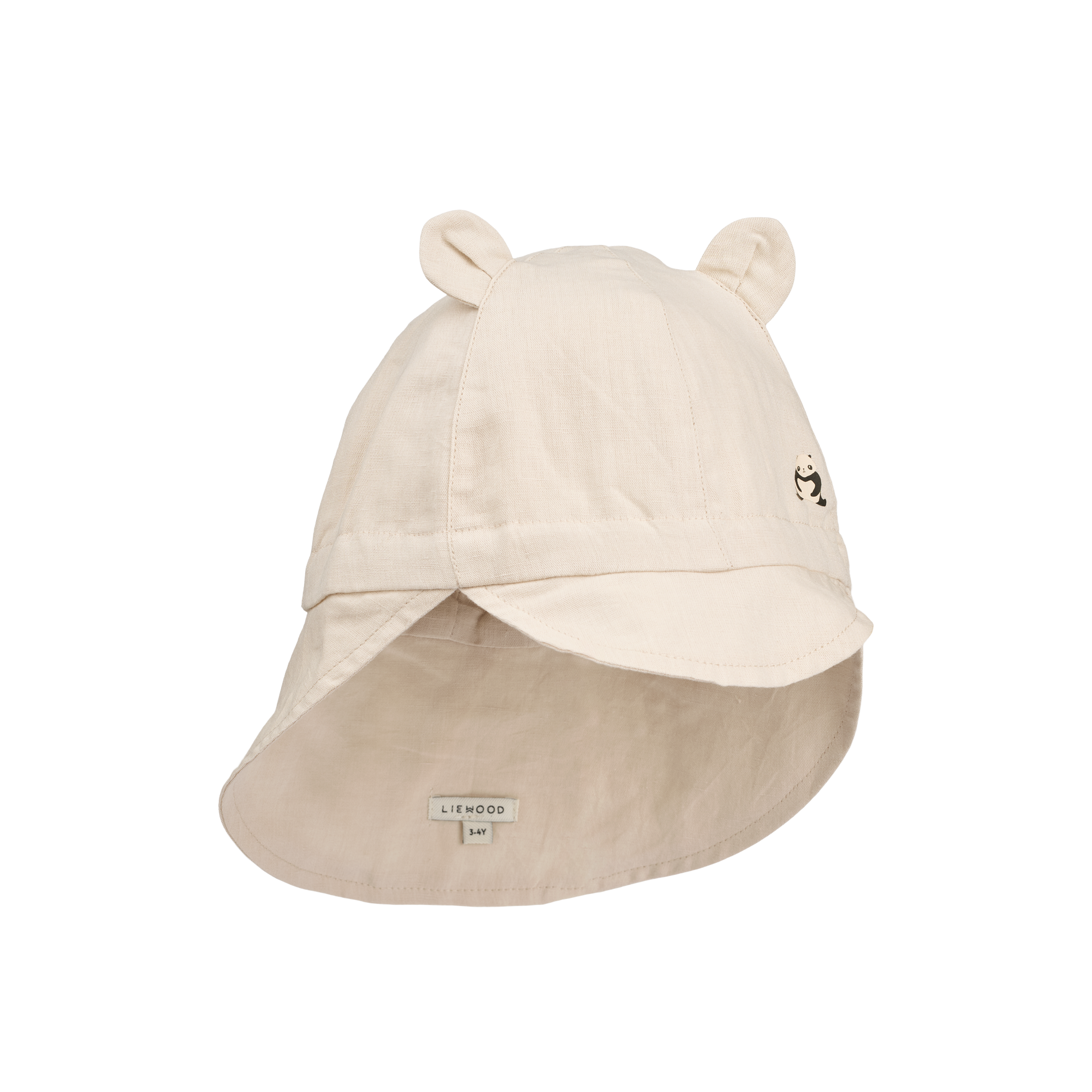 LIEWOOD Gorm Solhatt Panda/Sandy Strl 9-12 mån