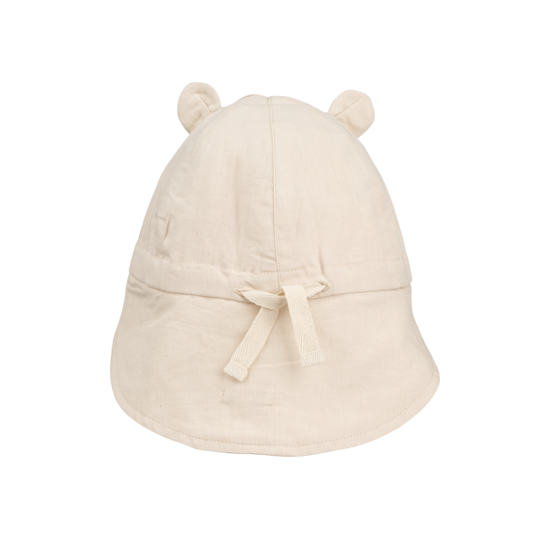LIEWOOD Gorm Solhatt Panda/Sandy Strl 0-3 mån