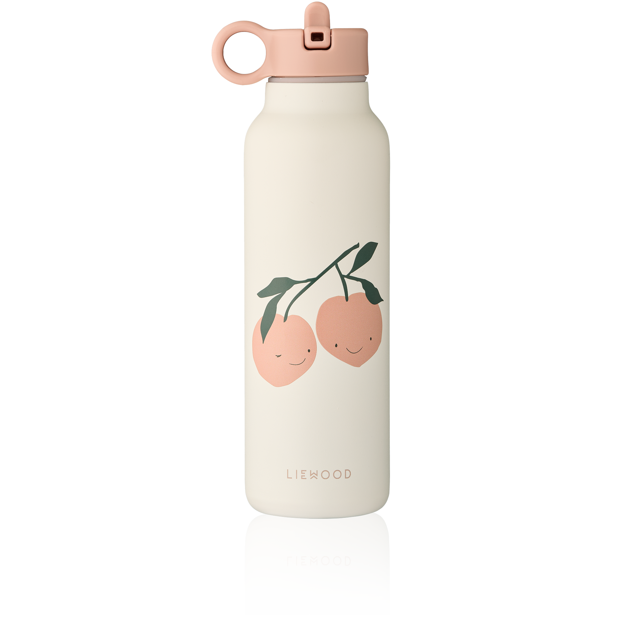 LIEWOOD Falk Vattenflaska Peach Me/Sea Shell 500 ml