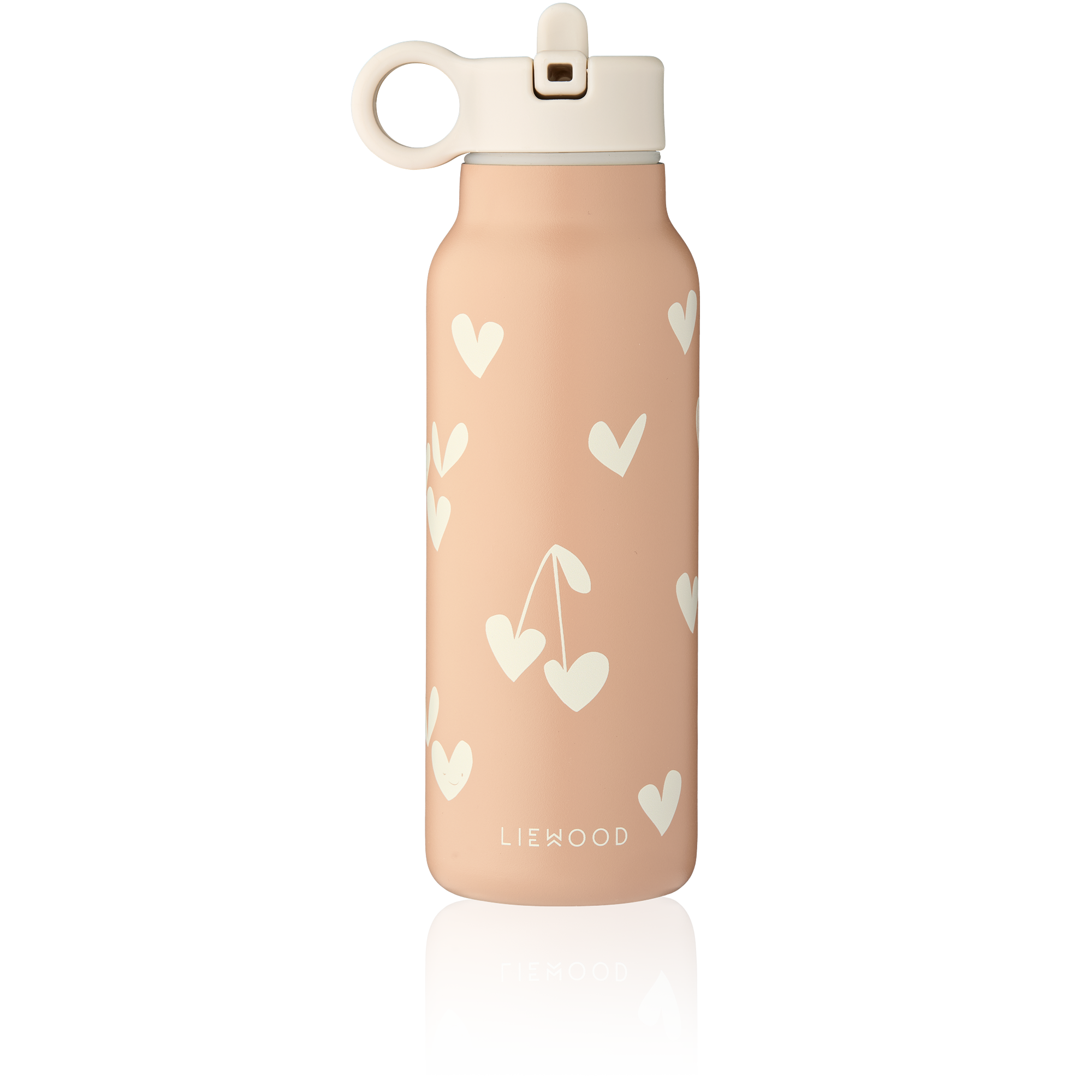 LIEWOOD Falk Vattenflaska Sweethearts/Pale Tuscany 350 ml