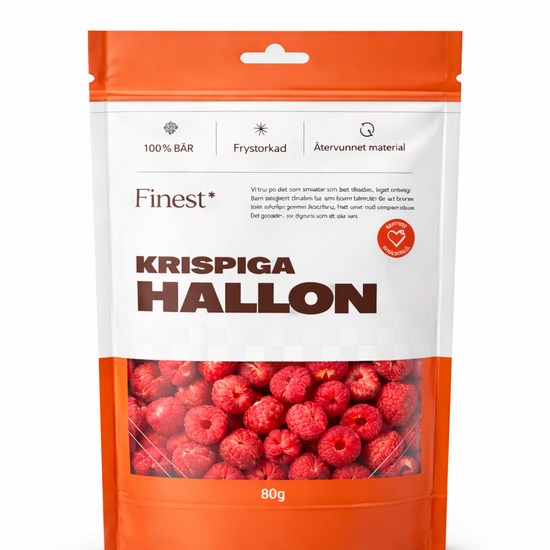 Finest Seasoning Frystorkade Hallon 80 g