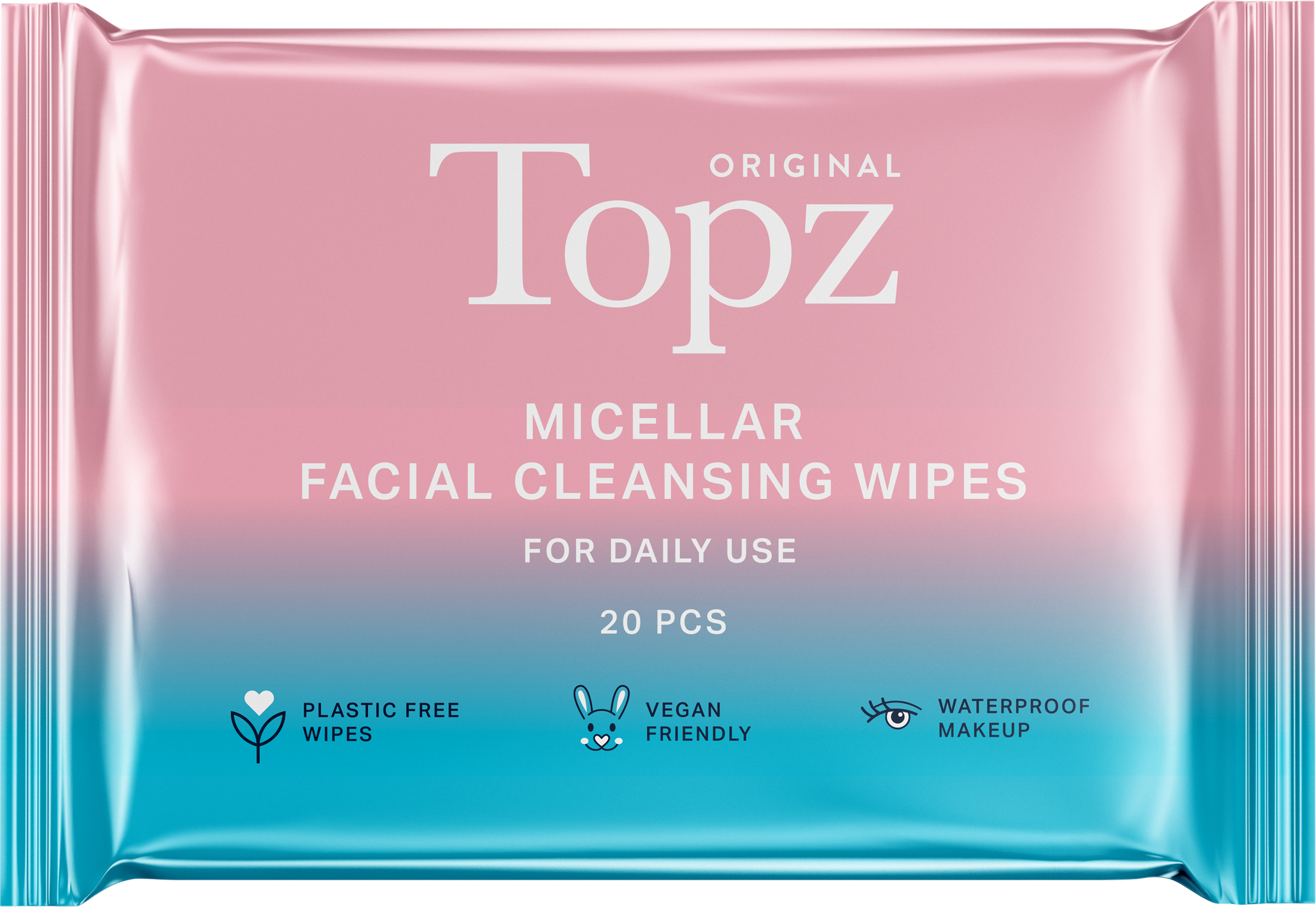 Topz Daily Cleansing Wipes Micellar 20 st