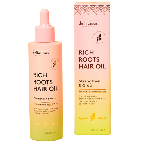 Delhicious Rich Roots Hair & Scalp Oil 100 ml