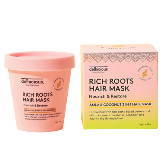 Delhicious Rich Roots 3-In-1 Hair Mask 175 g