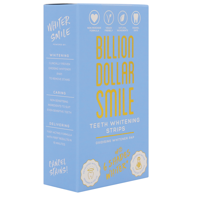 Billion Dollar Smile Teeth Whitening Strips PAP 28 st