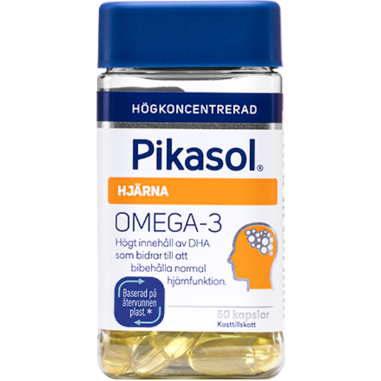 Pikasol Hjärna 50 kapslar