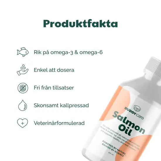 BuddyCare Salmon Oil 500 ml