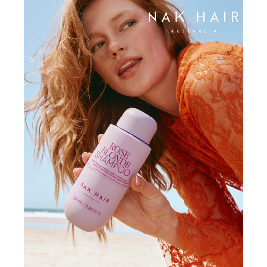 NAK Hair Rose Blonde Shampoo 350 ml