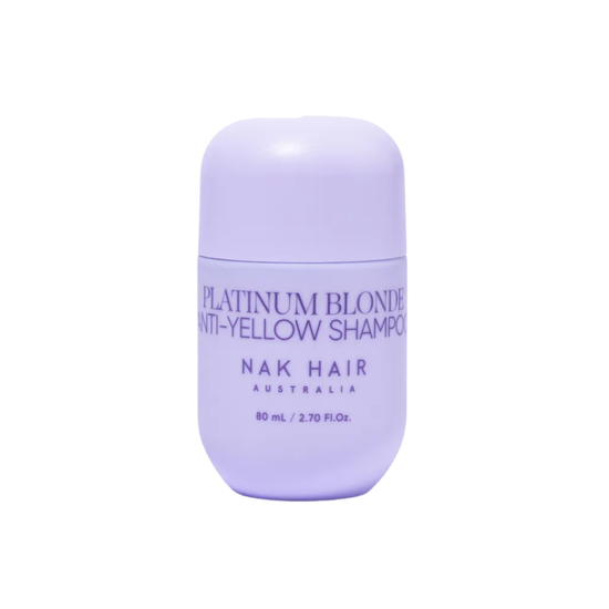 NAK Hair Platinum Blonde Anti-Yellow Shampoo 80 ml