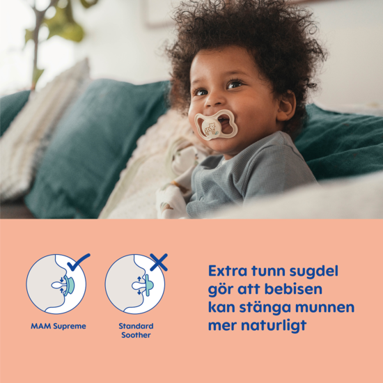 MAM Supreme Silicone 0-6 mån Neutral