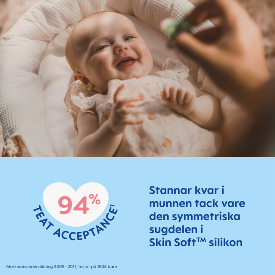 MAM Original Silicone 16-36 mån Neutral Unprinted 2-pack