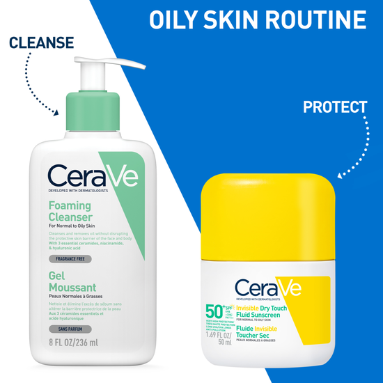 CeraVe Invisible Dry Touch Fluid Sunscreen SPF50+ 50 ml