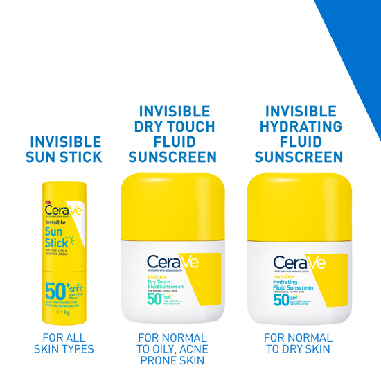 CeraVe Invisible Sun Stick SPF50+ 8 g