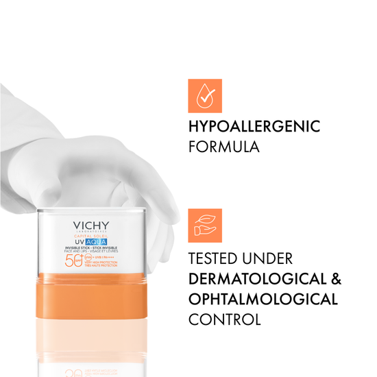 Vichy Capital Soleil Uv-aqua Hydrating Invisible Stick SPF50+ 10 g