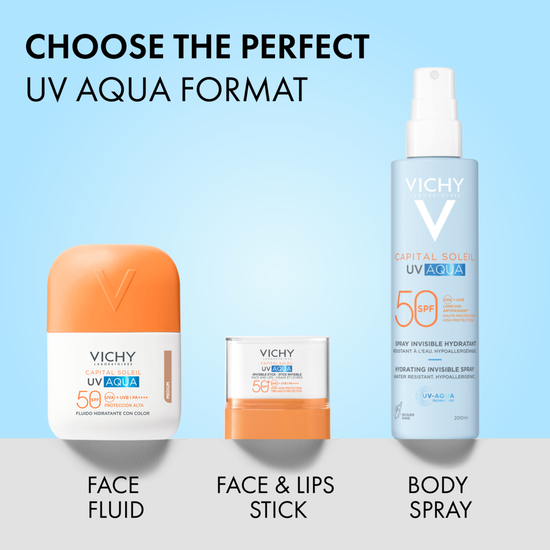 Vichy Capital Soleil Uv-aqua Hydrating Invisible Stick SPF50+ 10 g