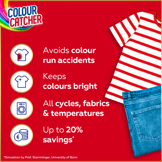 Dylon Colour Catcher Sheets 22 st