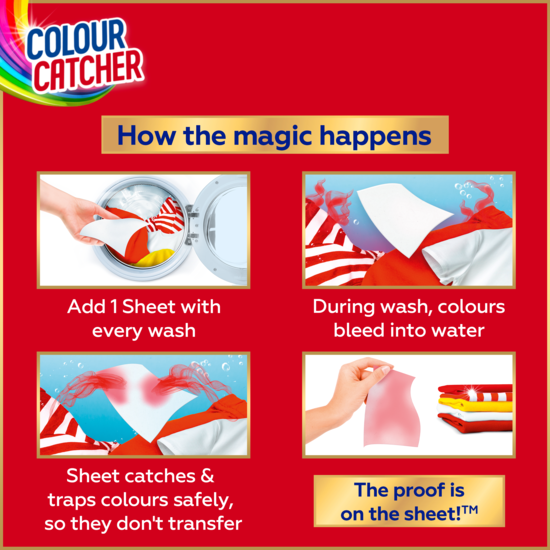 Dylon Colour Catcher Sheets 22 st