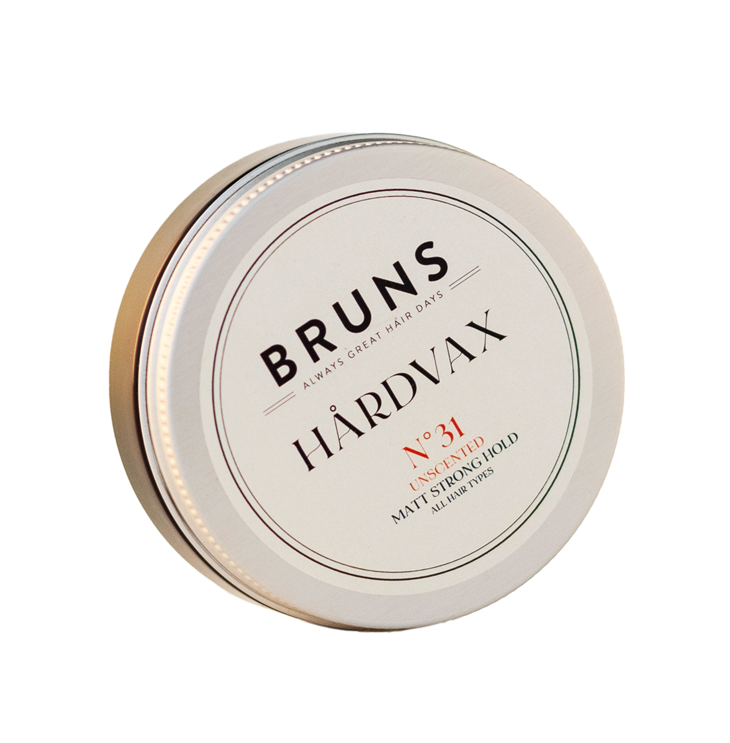 BRUNS Hårdvax Nº31 Unscented 50 ml
