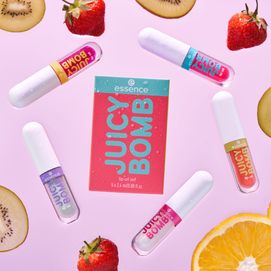essence Juicy Bomb Lip Oil Set 01