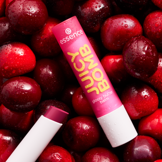 essence Juicy Bomb Glossy Butter Balm 08 Cherrything I Want 2,5 g