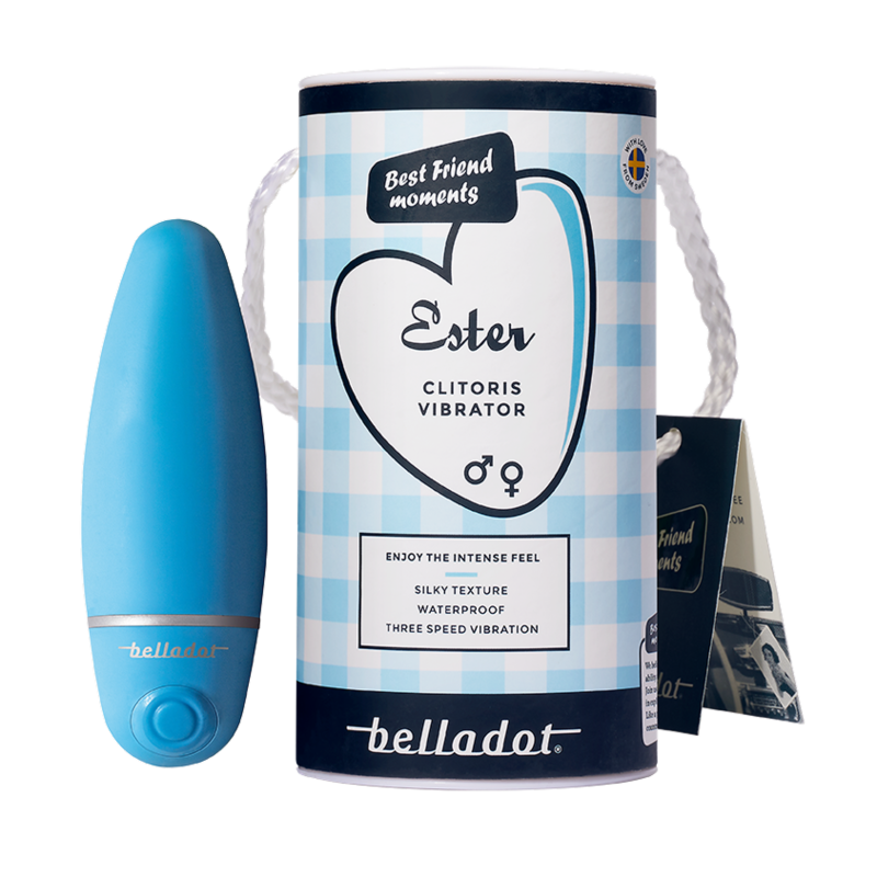 Belladot Ester Klitorisvibrator blå