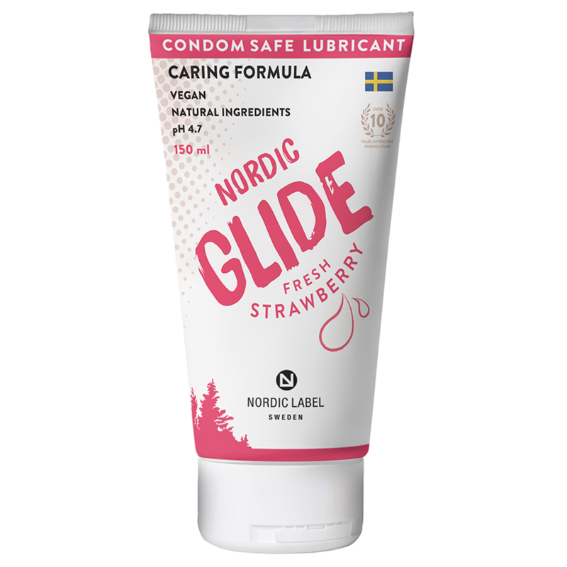 Produktfoto för Nordic Glide Fresh Strawberry 150 ml