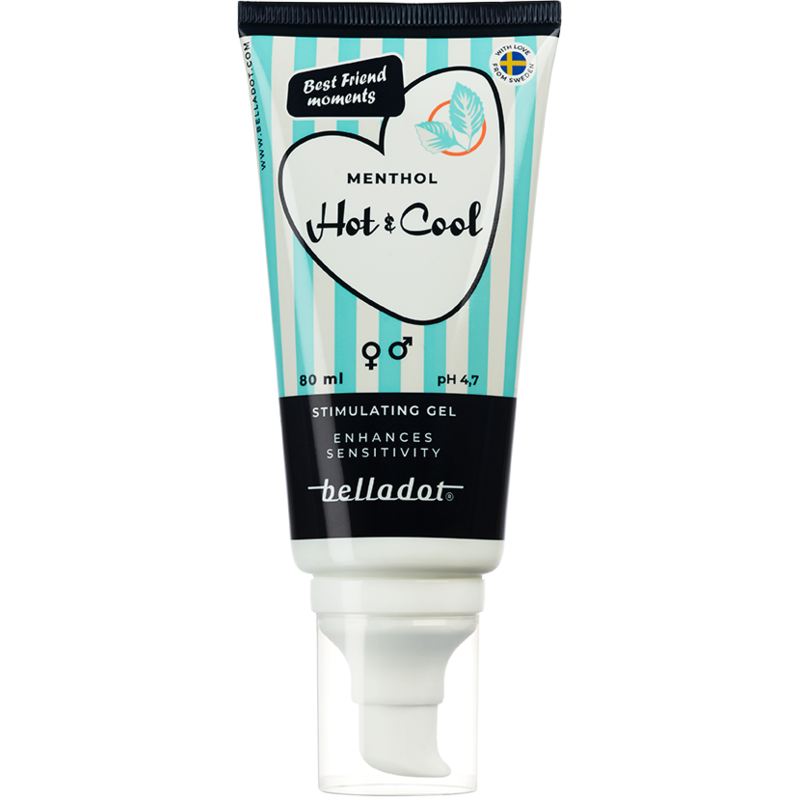 Produktfoto för Belladot Hot & Cool Stimulating Menthol Gel 80 ml