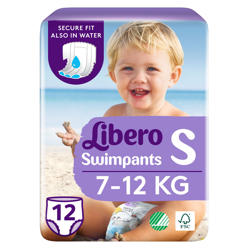 Libero Swimpants Small 7-12 kg 12 st