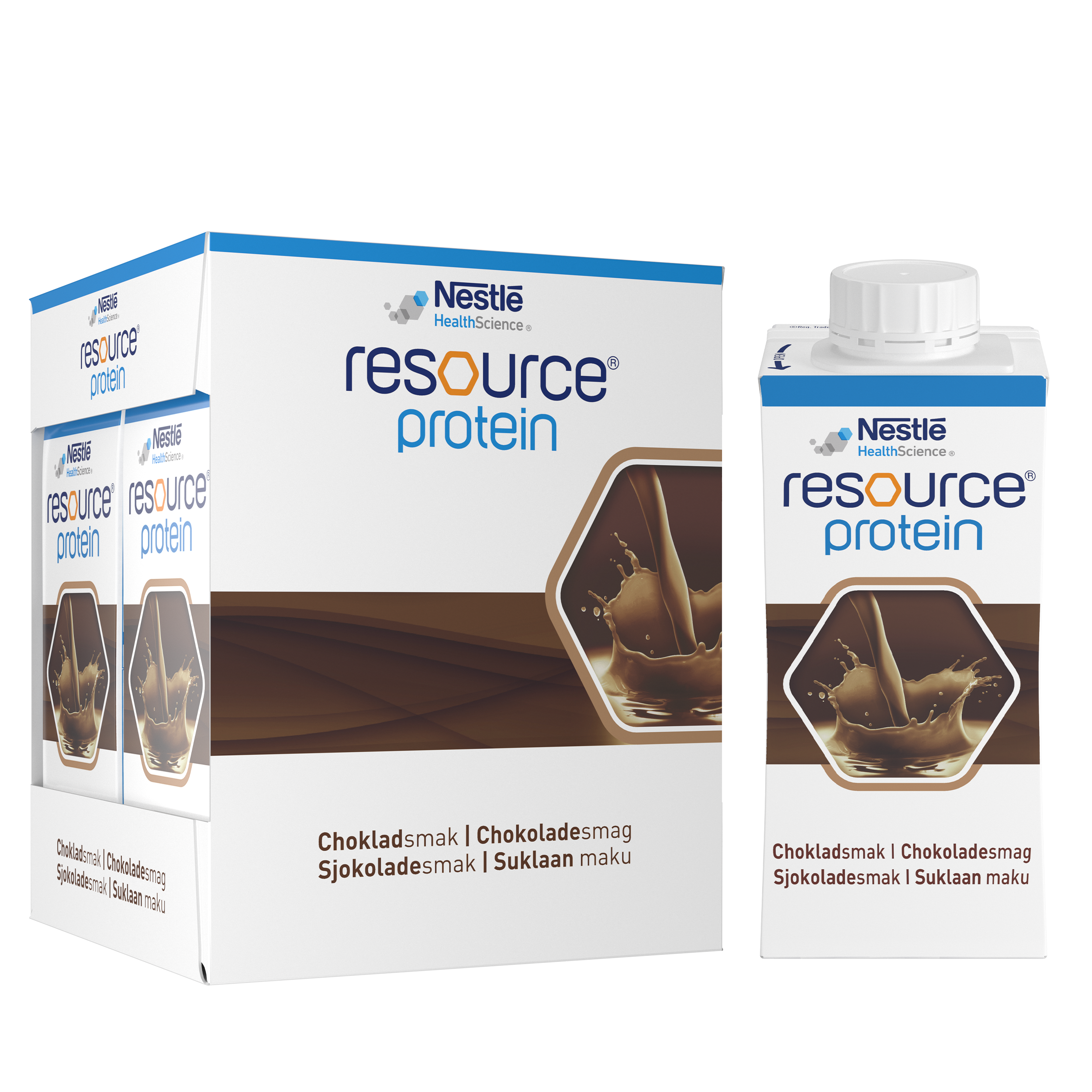 Resource Protein Chokladsmak 4 x 200 ml