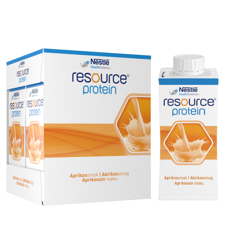 Resource Protein Aprikossmak 4 x 200 ml