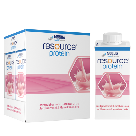 Resource Protein Jordgubb 4 x 200 ml