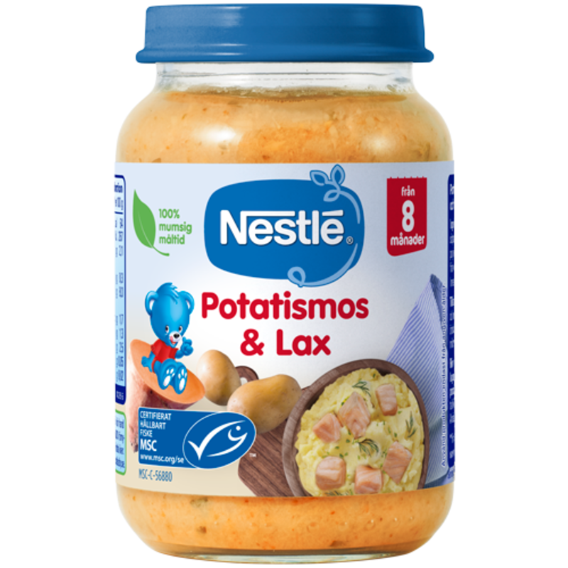 3 för 2 | Nestlé Potatismos & Lax 8m 190 g