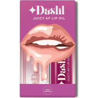 DASHL Juicy AF Lip Oil Look Good Naked & Plum Royale 2-Pack
