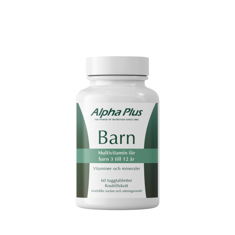 Köp 2 få 25% | Alpha Plus Barn 60 tuggtabletter