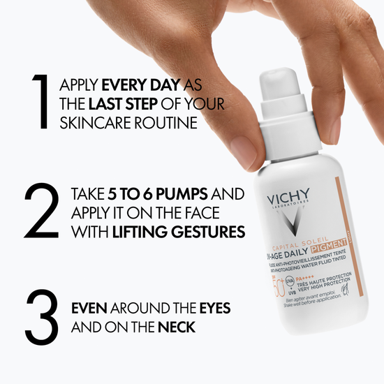 Vichy Capital Soleil UV-age Daily Pigment Light SPF50+ 40 ml