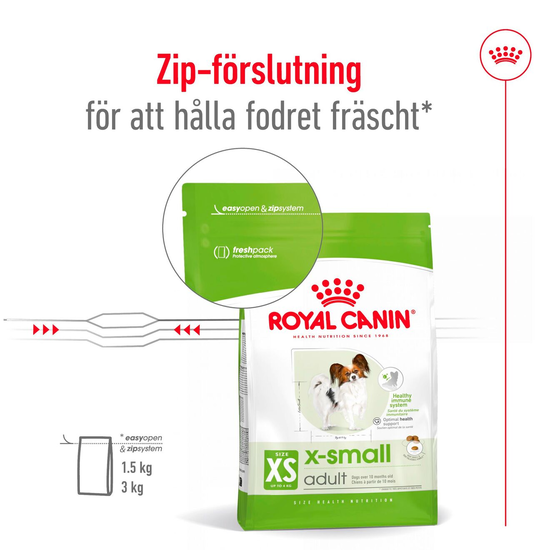 Royal Canin X-Small Adult Torrfoder för Hund 3 kg