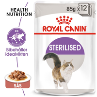 Royal Canin Sterilised Gravy Adult Våtfoder för Katt 1,02 kg