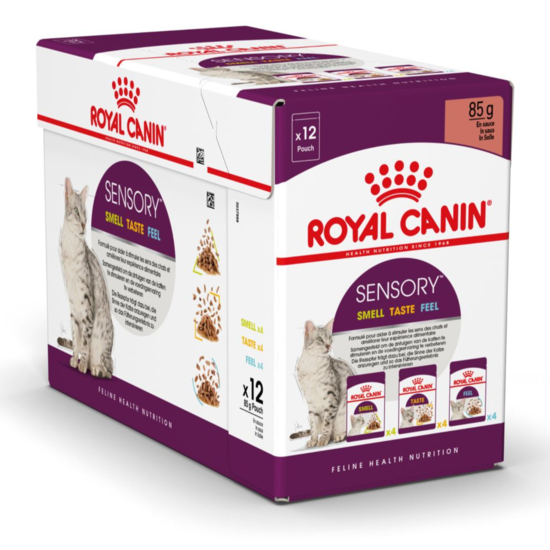Royal Canin Sensory Mixed Box Gravy Adult Våtfoder för Katt 1,02 kg