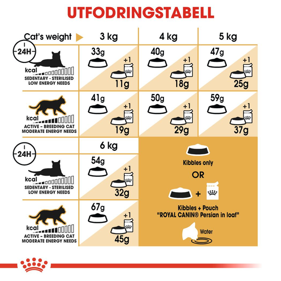 Royal Canin Persian Adult Torrfoder för Katt 10 kg