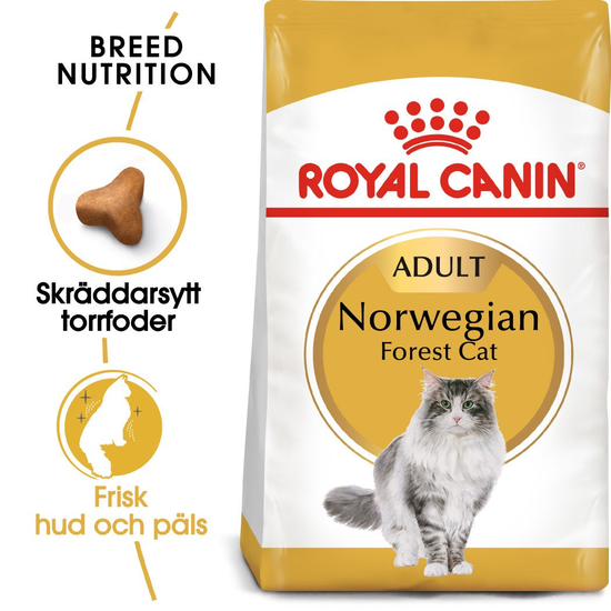 Royal Canin Norwegian Forest Cat Adult Torrfoder för Katt 10 kg